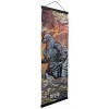 Godzilla King Of The Monsters Canvas Scroll Wall Hanging 35"