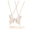 COLLBATH Butterflies Friendship Necklaces Friend Neck Chain Pair for 2