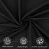 8 Pack Black Tablecloth 60 x 84 Inch, Bulk 4