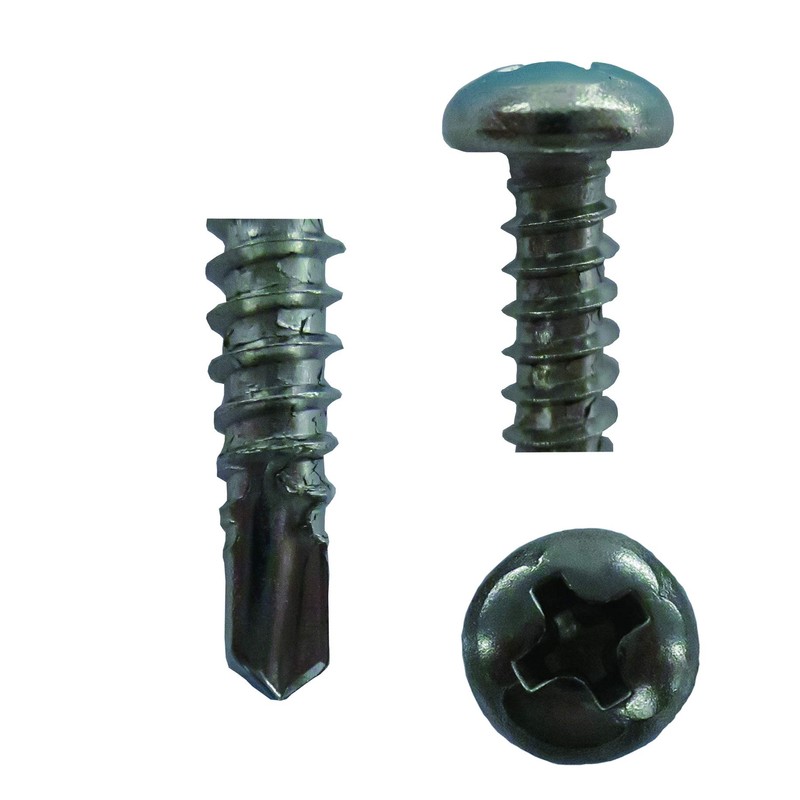 DAIDOHANT 10175644 Stainless Steel (SUS304J3) Drill Screw for Aluminum [Pan
