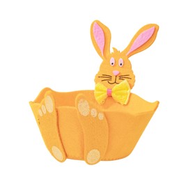Rabbit Basket,Portable Cartoon Bunny Easter Nest | Lightweight Nursery Boxes, Table Decorations, Open Home Storage Bins for Bathroom, Closet