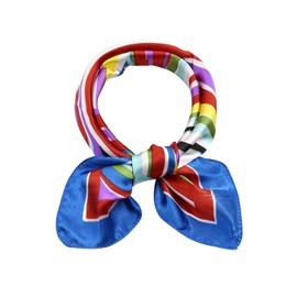 uxcell Women Square Shaped Novelty Pattern Neckerchief Multi