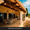 Brightech Ambience Pro with Flaming, Flickering LED Bulbs - Solar
