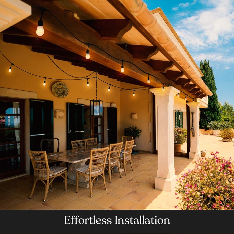 Brightech Ambience Pro with Flaming, Flickering LED Bulbs - Solar