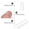 SAFIGLE 200Pcs Tweezers Tip Covers Non Skid Protective Sleeves for