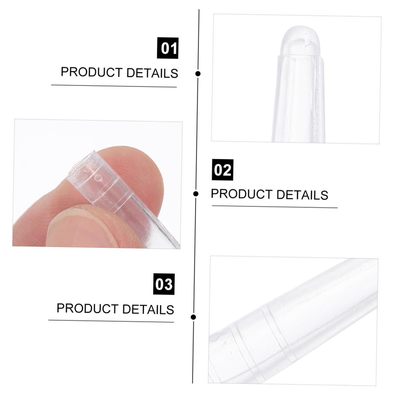 SAFIGLE 200Pcs Tweezers Tip Covers Non Skid Protective Sleeves for