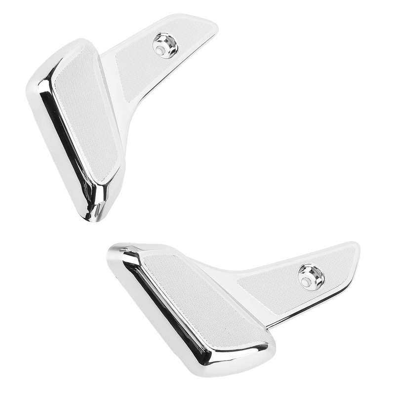 1 Pair Motorcycle Rear Foot Rest Electroplated Plastic Passenger Foot