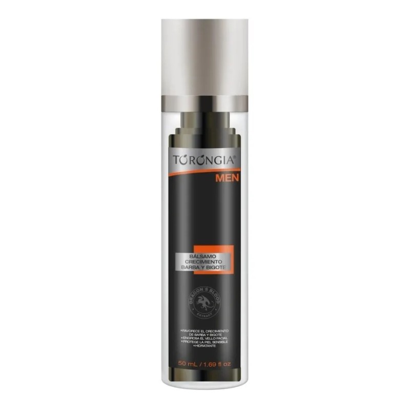 Kit Barba Shampoo Balsamo Crecimiento Y Cera Torongia® Men