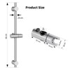 SAMODRA Shower Riser Rail with Adjustable Shower Head Holder,66 cm