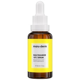 Maruderm Niacinamide 10% + Hyaluronic Acid + Panthenol Serum - Skin Care Serum for Refined Pores, More Moisture & Even Complexion, 30 ml