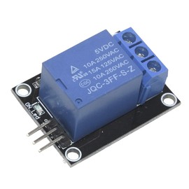 KeeYees 5pcs 1 Channel 5V Relay Module Board Shield KY-019 LED Indicator for Arduino + 3pcs 20CM 10Pin Female Male Jumper Wires