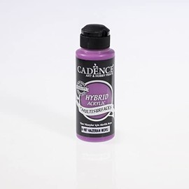 Hazeran Purple 120ml Cadence Hybrid Acrylic Paint For Multisurfaces