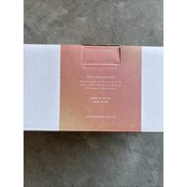 Anthropologie Zaza Stemless Martini Glasses, Set of 2, Brand New in Box