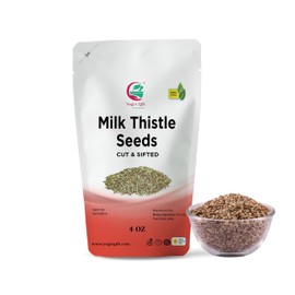 Milk Thistle Tea (Seeds) 4oz | Promotes Liver Health | Loose Bulk Bag | by Yogi's Gift®