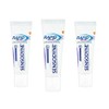 3 x 15ml Sensodyne Rapid Relief Toothpaste Travel Pocket Sample