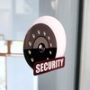 imaggge.com 3 Security Camera Stickers - Deterrent for Thieves -