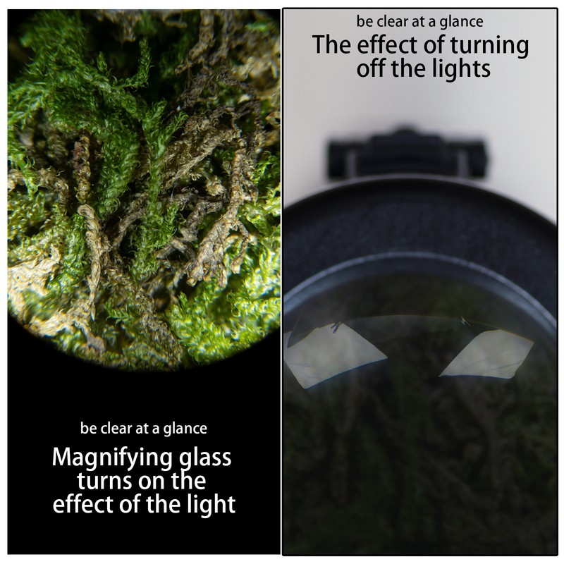 Glow Storage Jar with Grinder LED Waterproof Transparent Glass Seal