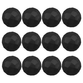 12 PCS Magnetic Garage Door Clavos- Decorative Hardware for House and Door Entry- Magnet Mount, 2.2 Inch,Black