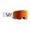Black Crevice Unisex - Schladming Adult Ski Goggles White, Size