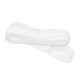 Operitacx 1 Roll Polyester Stiff Mesh Fabric Roll Elastic Braid for Wedding Dress Skirts Yards White Tulle Netting for DIY Sewing Trim and Dress Shaping