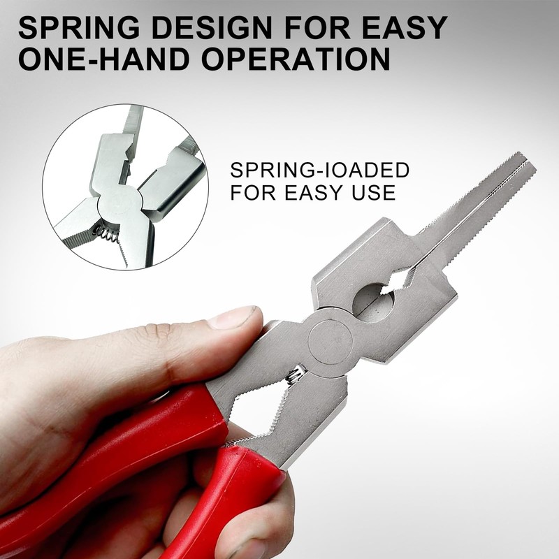 YesRight Welding Pliers, 8" Mig Pliers for Welding, Ergonomic Welpers