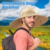 Sombrero de pesca de ala súper ancha UPF 50+ sombrero