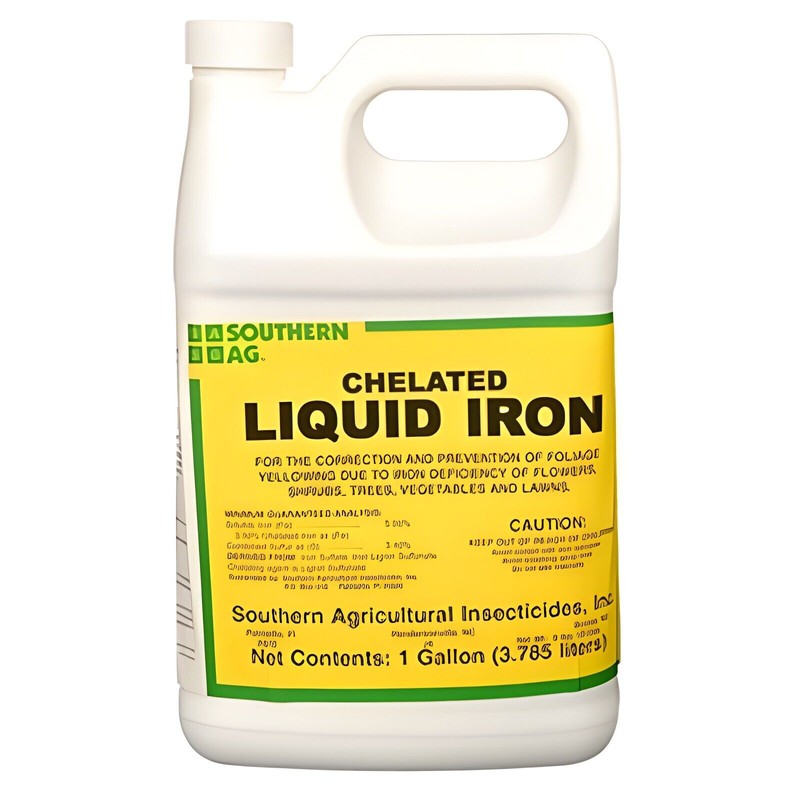 Southern Agriculture Chelated Liquid Iron Fertilizer - 1 Gallon