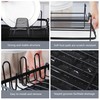 Runnatal Large Dish Drying Rack with Drainboard Set, Dish Rack,
