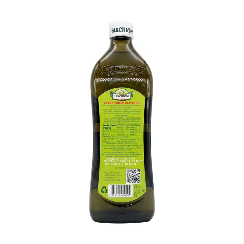 Farchioni Extra Virgin Olive Oil, 33.8 Ounce