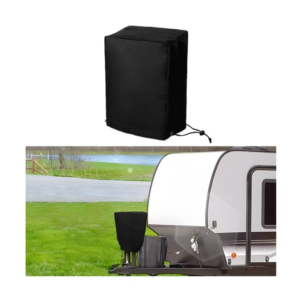 XINLIYA Trailer Electric Tongue Jack Cover, 14" H X 5.5"