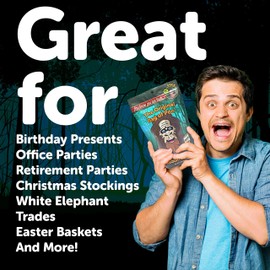 The Original Bag of Poo®, Sasquatch Poo (Black Cherry Flavor Cotton Candy) Novelty Poop Gag Gift. Free sticker inside.