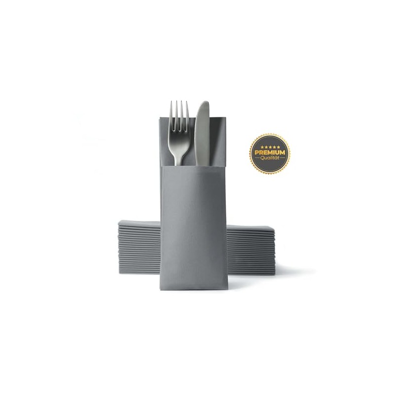 Airlaid Cutlery Napkins, Cutlery Pockets with Napkin 32 cm x