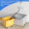 ZKDAUSDO Commercial Mop Sink Faucet Service Sink Faucet with 6-1/2"