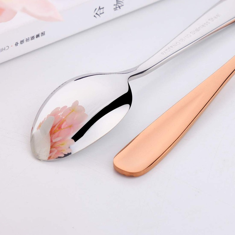 Bisda Tea Spoon, Coffee Spoon, Dessert Spoons, 8 Colors, Set