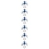Snowflake Firework Stringer Party Accessory (1 count) (1/Pkg)