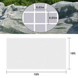 elfinrm 10x10ft Protect Mesh, Bird Netting for Garden, Fruit Tree Netting for Garden Protection