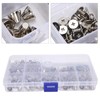 Punk Rivets Bucket Shape Spikes Zinc Alloy Craft Making Accessories