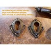 Antikas - Keyhole - Rosette, Lock Rosette Like From Historical