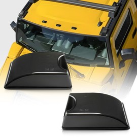 NEIFILES Front Cab Roof Marker Light Housing Smoked Lens Compatible with Hummer H2 2003-2009 H2 SUT 2005-2009 Roof Top Clearance Lights Housing Pack of 2