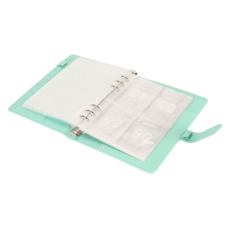 100 Envelopes Challenge Binder Waterproof A5 Money Saving Budget Binder