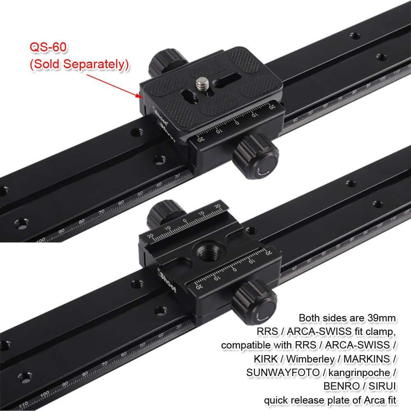 iShoot Metal Double Sided Clamp IS-SJZ50, Double Sided Quick Release