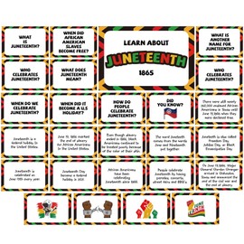 Juneteenth Bulletin Board Classroom Decoration for Kids 1865 June 19th Inspirational Borders Cutout Happy Juneteenth Freedom Day School Classroom Chalkboard Wall Decor