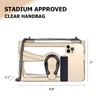 Joryin Women's Stadium Approved Crossbody Bag for Women, Small Clear