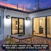 Motion Sensor Outdoor Lights, Aluminum Outdoor Wall Sconce, LED Porch