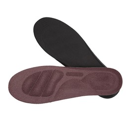 Healeved Thickened Breathable Sports Insoles for Men Women Shock Absorption Shoe Cushions Pressure Foot Pads for Running Hiking Jumping s Brown