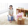Cogit Milk Pack Chair Cover, Penguin-chan, Diameter 11.8 x Height
