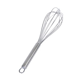 Restaurantware-German Standard 12.5 Inch French Whisk, 1 Dishwashable Kitchen Wire Whisk - Ergonomic Handle, Durable, Stainless Steel French Whip, For Blending, Stirring, Mixing Of Ingredients