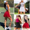 Betaven Pleated Tennis Skirts for Women with Pockets Build in
