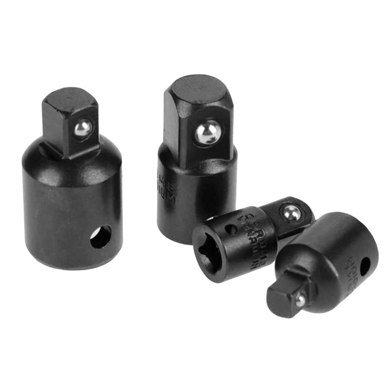 Bestgle 4pcs Impact Socket Adapter and Reducer Set, Socket Driver