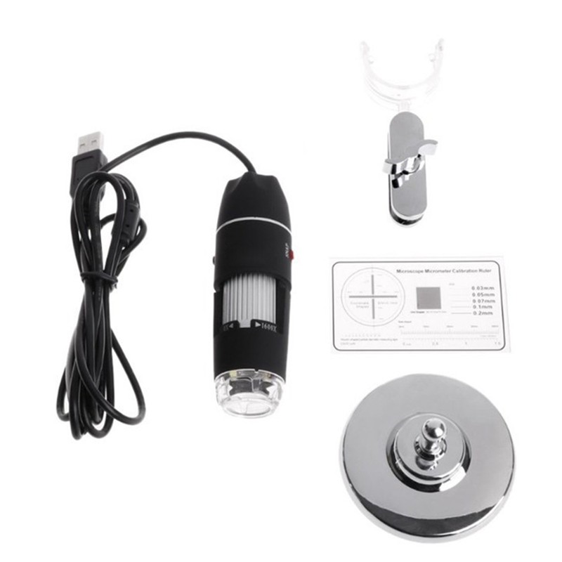 Digital Microscope 1600X USB Charging Handheld Magnifier Endoscope Camera 8